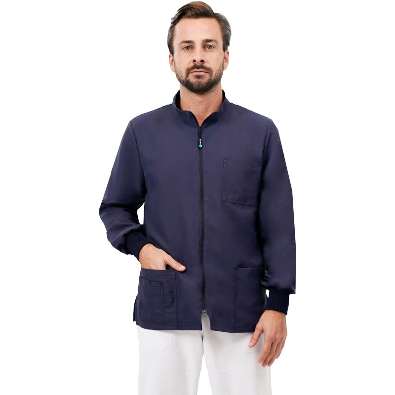 Casacca Next Unisex Dunkelblau NO STIRO Quick Medizinische Uniform