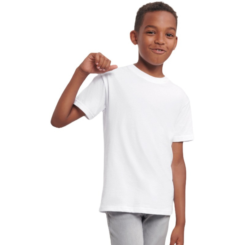 Camiseta de algodón transpirable para niños.