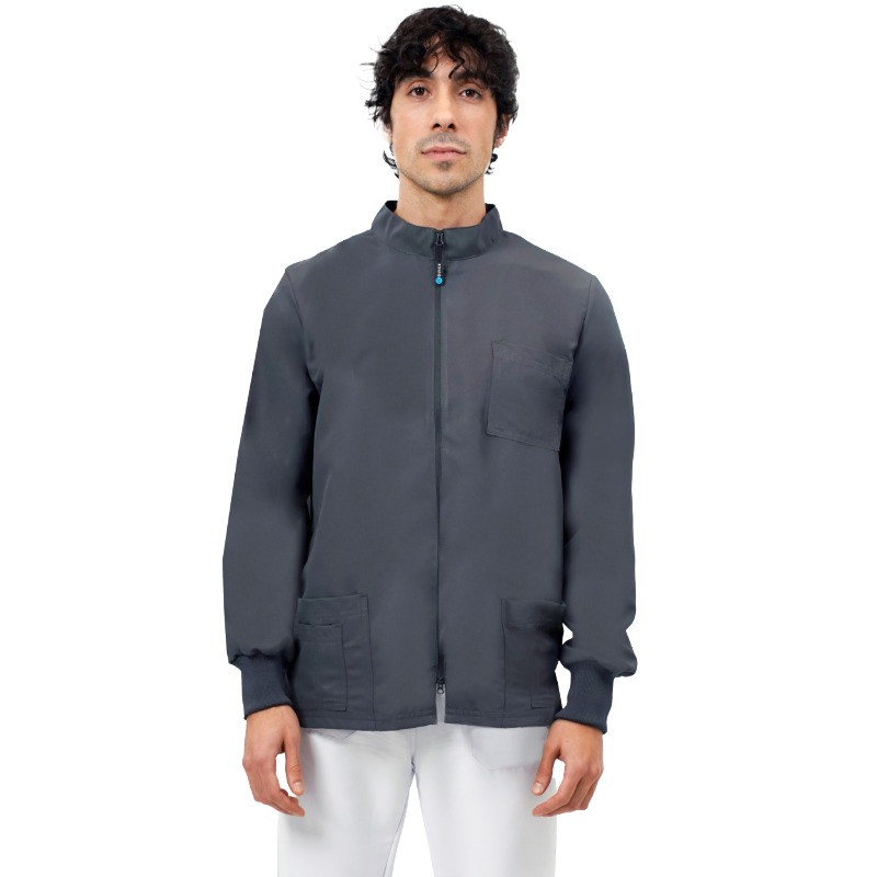 Casacca Next unisex Grey NO STIRO Quick Medical Uniform manica lunga