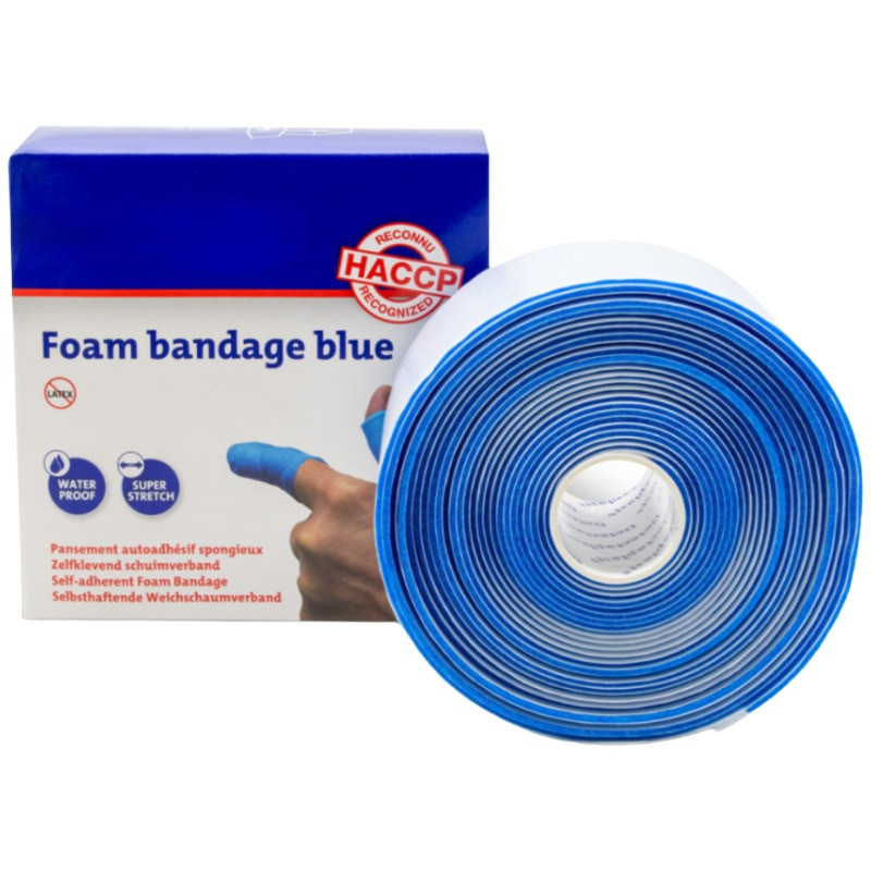 Bandage auto-adhérent bleu au meilleur prix