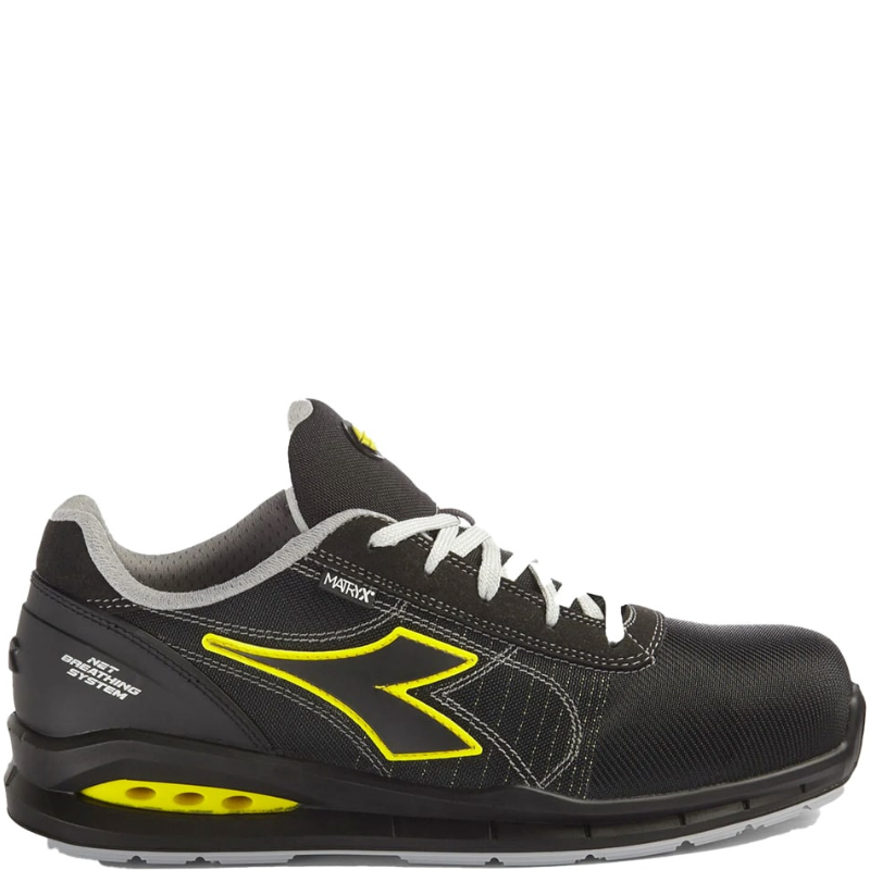Oferta Zapato de trabajo Diadora run net airbox matryx lowblk/blk s3